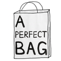 A Perfect Bag II — Hand-Printed Canvas Tote with Bold Lettering